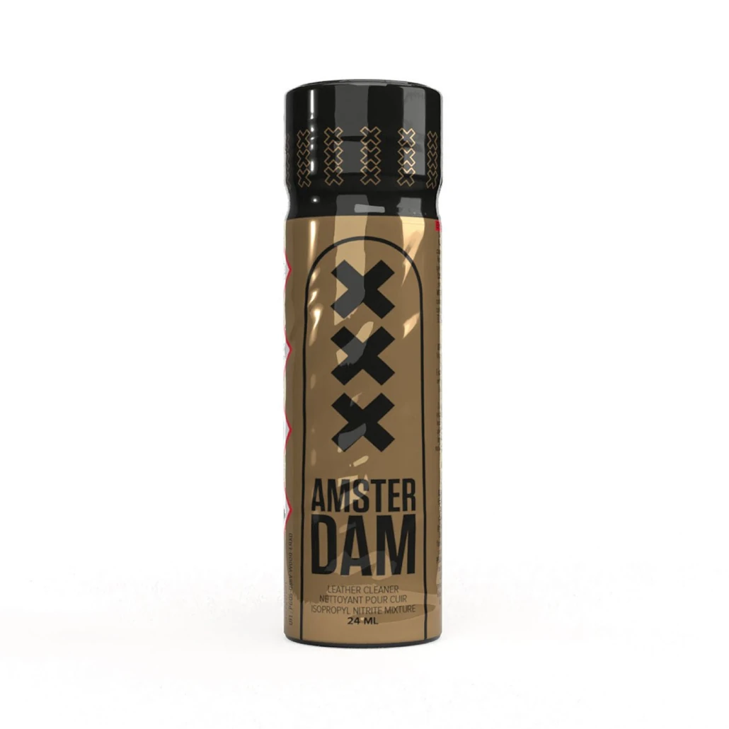AMSTERDAM Gold Poppers - Isopropyl Nitrite Leather Cleaner 24ml