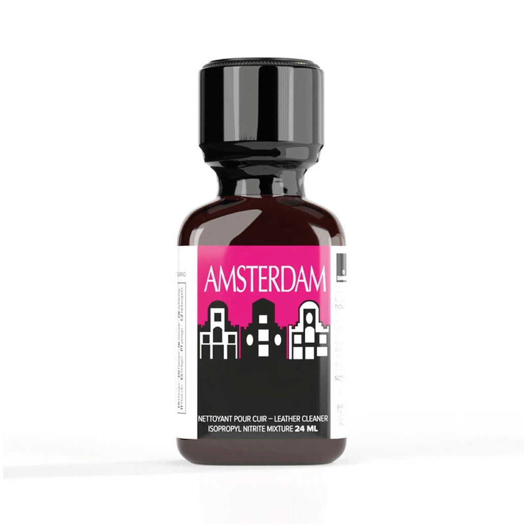 Amsterdam Pink Poppers - Isopropyl Nitrite Leather Cleaner 24ml