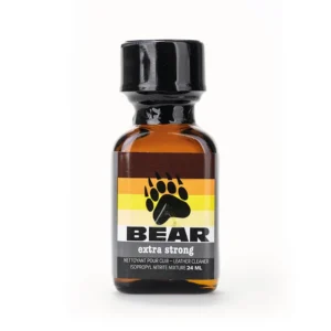 BEAR Extra Strong Poppers - Isopropyl Nitrite Leather Cleaner 24ml