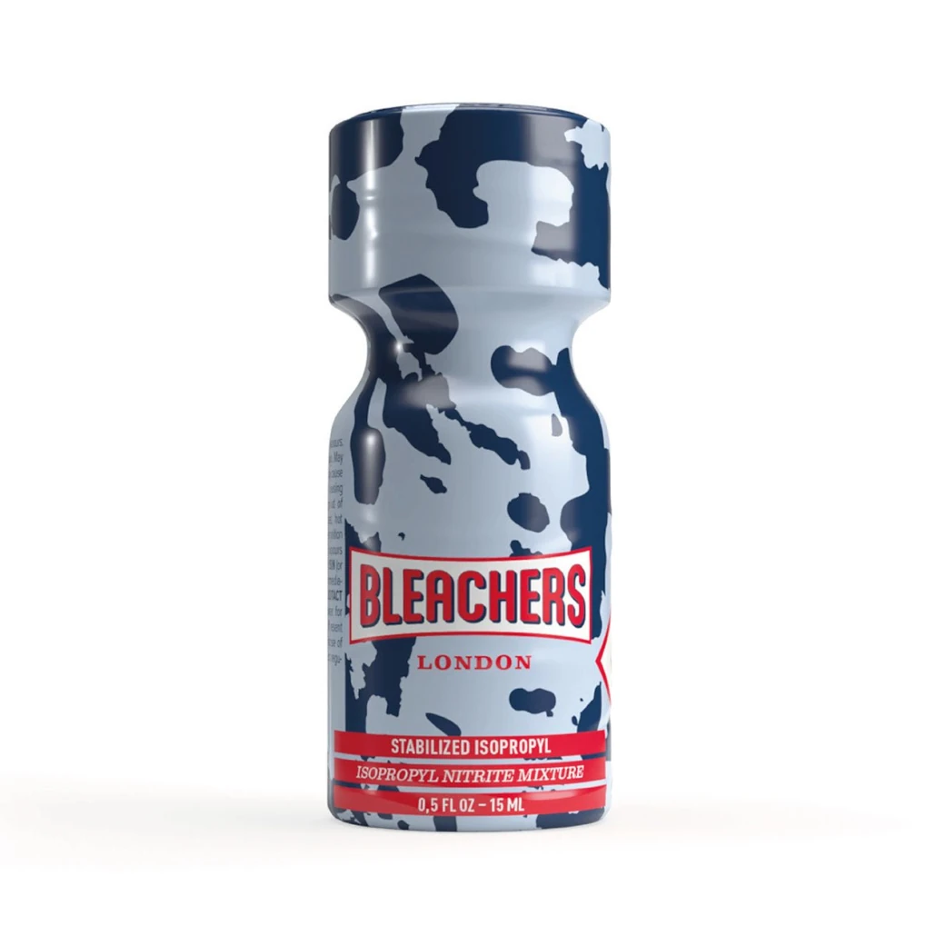 Bleachers London Poppers - Stabilized Isopropyl Nitrite Mixture Leather Cleaner 15ml