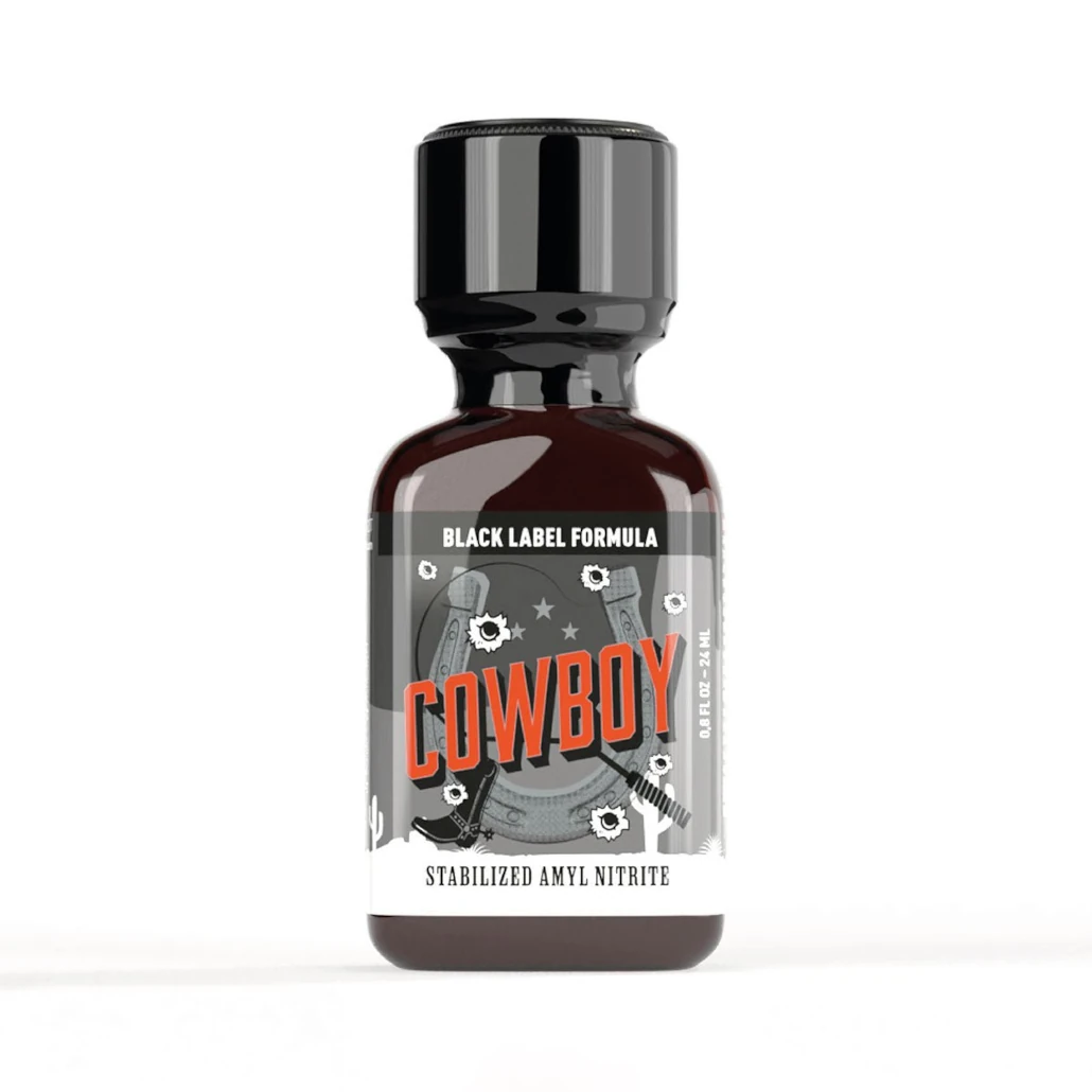 COWBOY Black Label Poppers - Amyl Nitrite Leather Cleaner 24ml