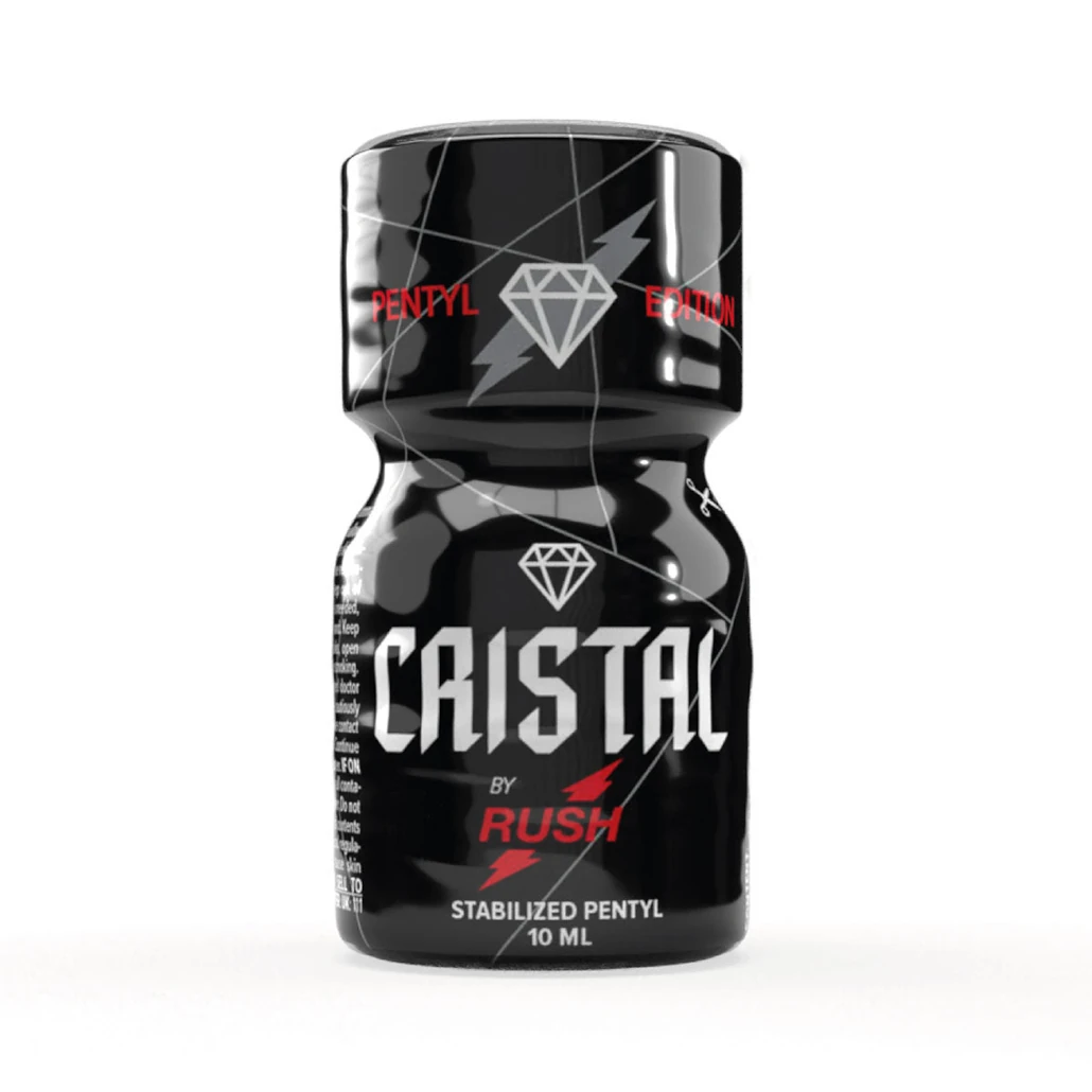 Cristal by Rush Poppers - Stabilized Pentyl Nitrite Leather Cleaner 10ml