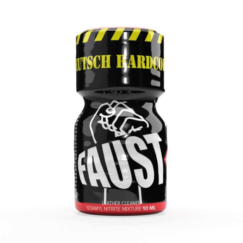 Faust Poppers Deutsch Hardcore Poppers - Iso Amyl Nitrite Mixture Leathercleaner - 10ml