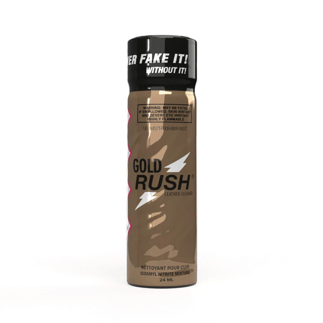 Gold Rush Poppers - Isoamyl Nitrite Leather Cleaner 24ml