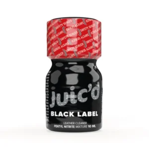 Juic'd Black Label Poppers - Pentyl Nitrite Leather Cleaner 10ml