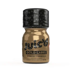 Juic'd Gold Label Poppers - Isoamyl Nitrite Xtreme Formula Leather Cleaner 10ml