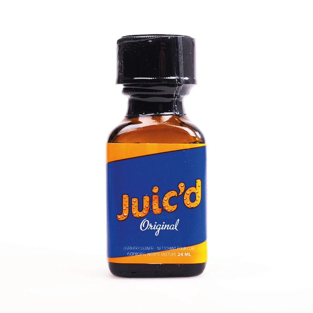 Juic'd Original Poppers - Isopropyl Nitrite Leather Cleaner 24ml