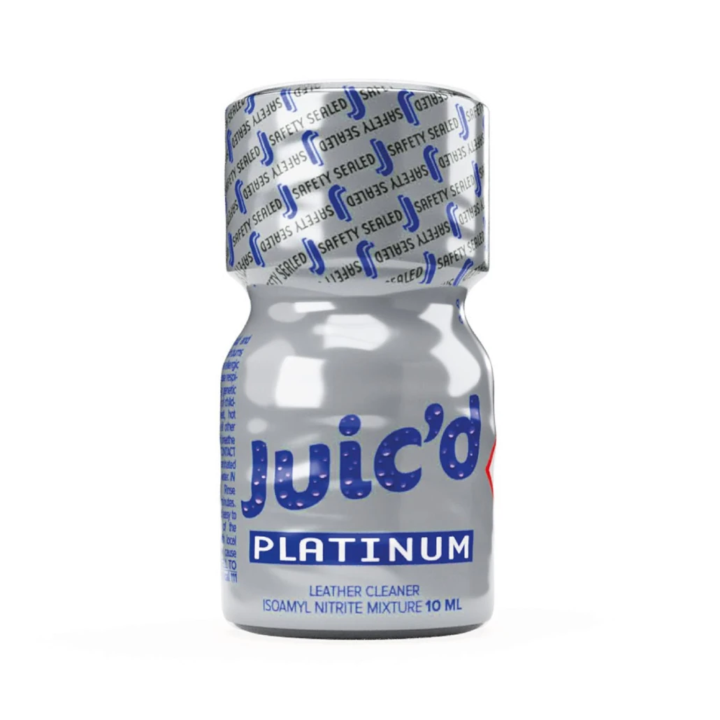 Juic'd Platinum Poppers - Isoamyl Nitrite Leather Cleaner 10ml