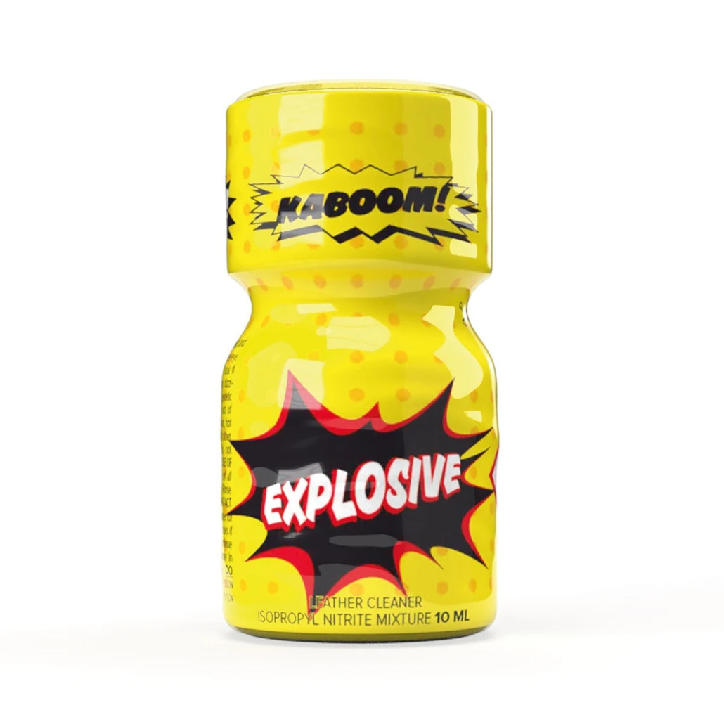 Kaboom Explosive Poppers - Isopropyl Nitrite Leather Cleaner 10ml