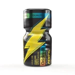 Original Captain Black Label Poppers - Stabilized Pentyl Nitrite Mixture leather cleaner - 10ml