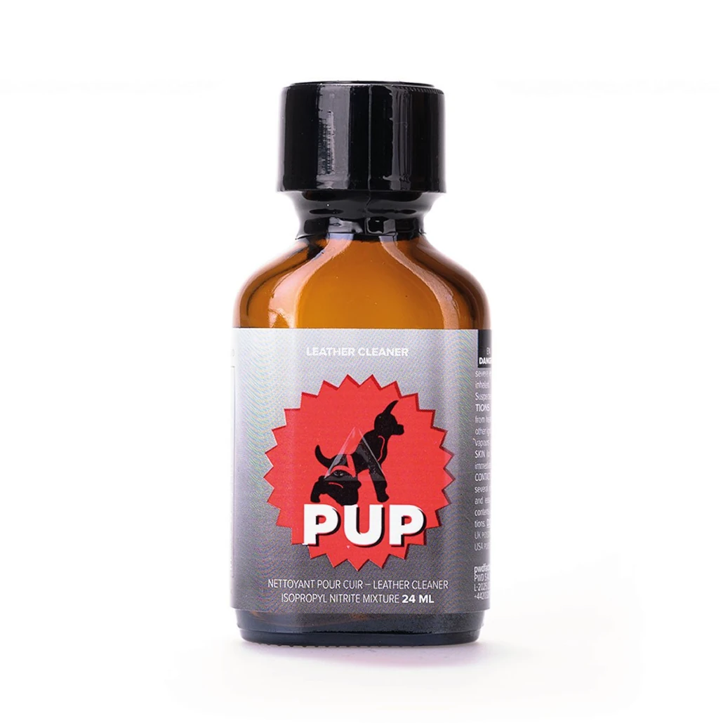 PUP Premium Poppers - Isopropyl Nitrite Leather Cleaner 24ml
