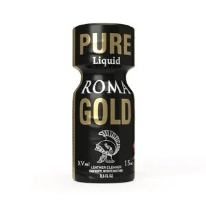 PURE Liquid Roma Gold Poppers - Isopropyl Nitrite Leather Cleaner 15ml
