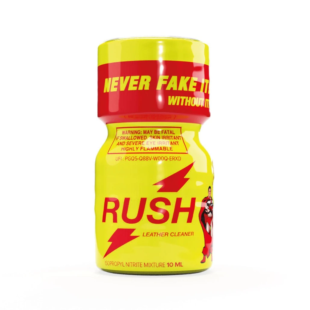 Rush Poppers - Iso Propyl Nitrite Mixture Leather Cleaner - 10ml