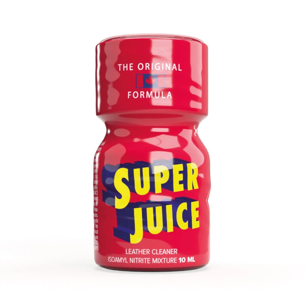 Super Juice Poppers Iso Amyl Nitrite Mixture Leather Cleaner - 10ml