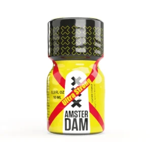 XXX Poppers Amsterdam Poppers Ultra Strong - Pentyl Nitrite Mixture Leather Cleaner - 10ml