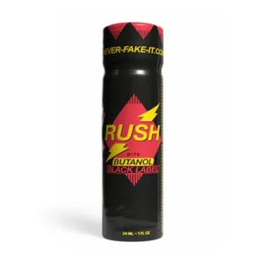 Rush Black Label Butanol Poppers - 24ml