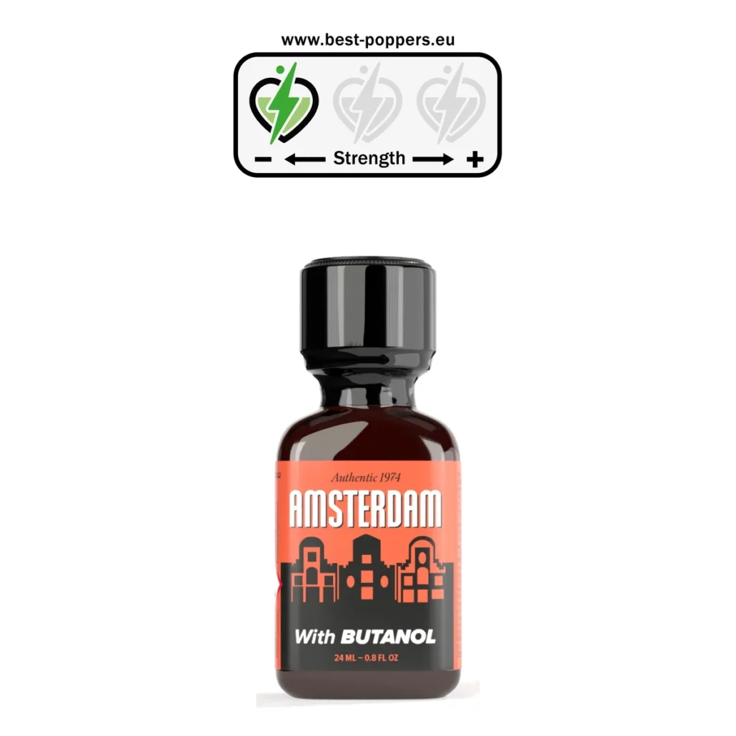 Amsterdam Poppers - 24ml - Pentyl Nitrite + Butanol product image