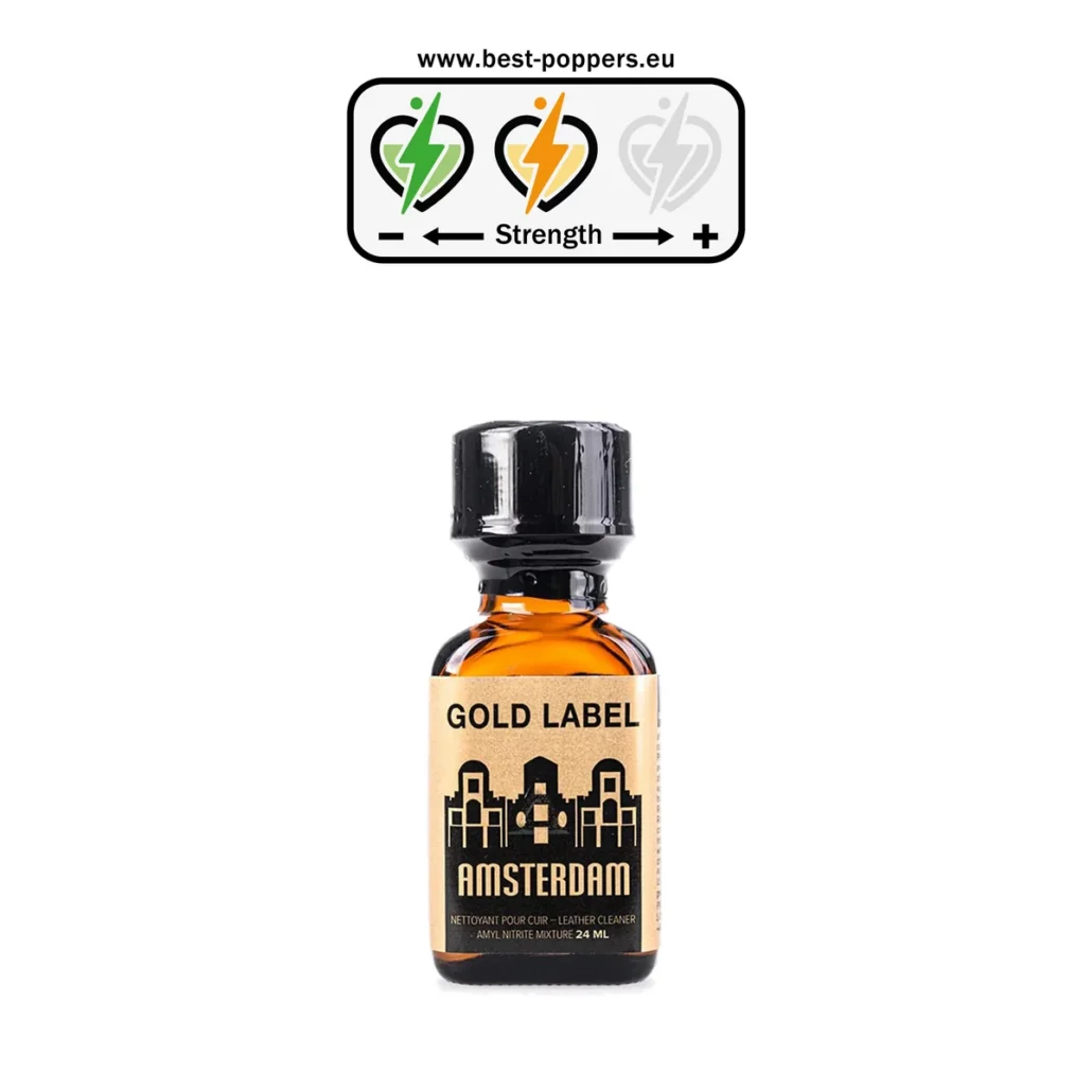 Amsterdam Gold Poppers - 24ml - Isoamyl Nitrite product image
