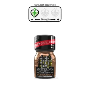 Amsterdam Ultra Gold Poppers - 10ml - Pentyl Nitrite product image