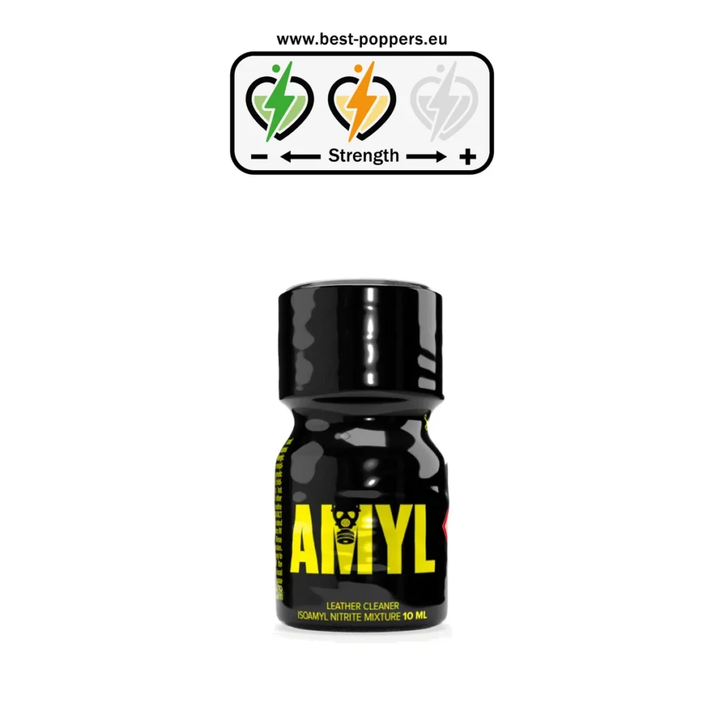 Amyl Black Label Poppers - 10ml - Isoamyl Nitrite product image
