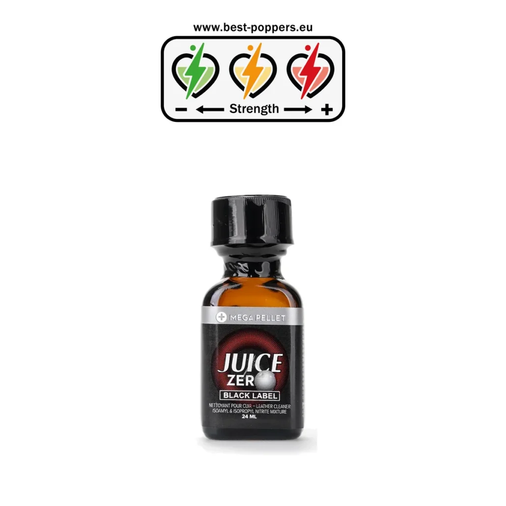 Amyl Black Label Poppers - 24ml - Isopropyl + Isoamyl Nitrite product image