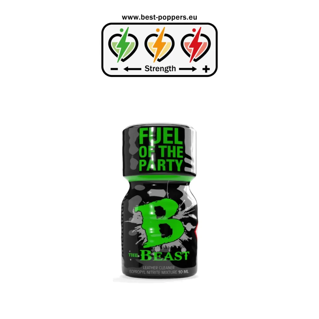 Beast Black Label Poppers - 10ml - Isopropyl Nitrite product image