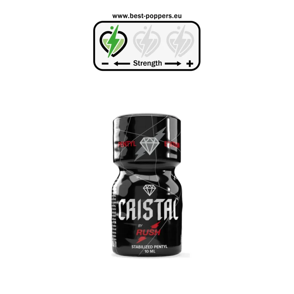 Crystal Black Label Poppers - 10ml - Pentyl Nitrite product image