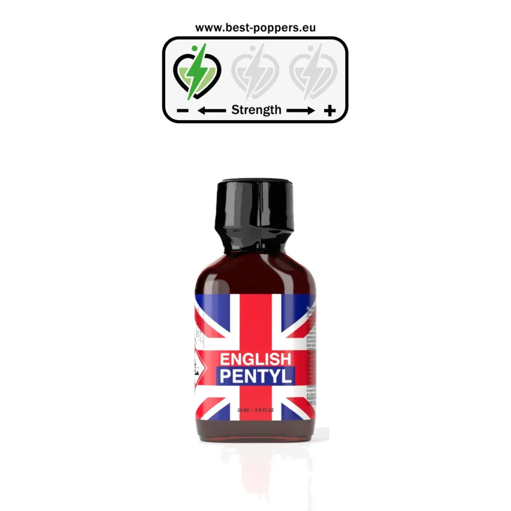 English Poppers - 24ml - Pentyl Nitrite + Butanol product image