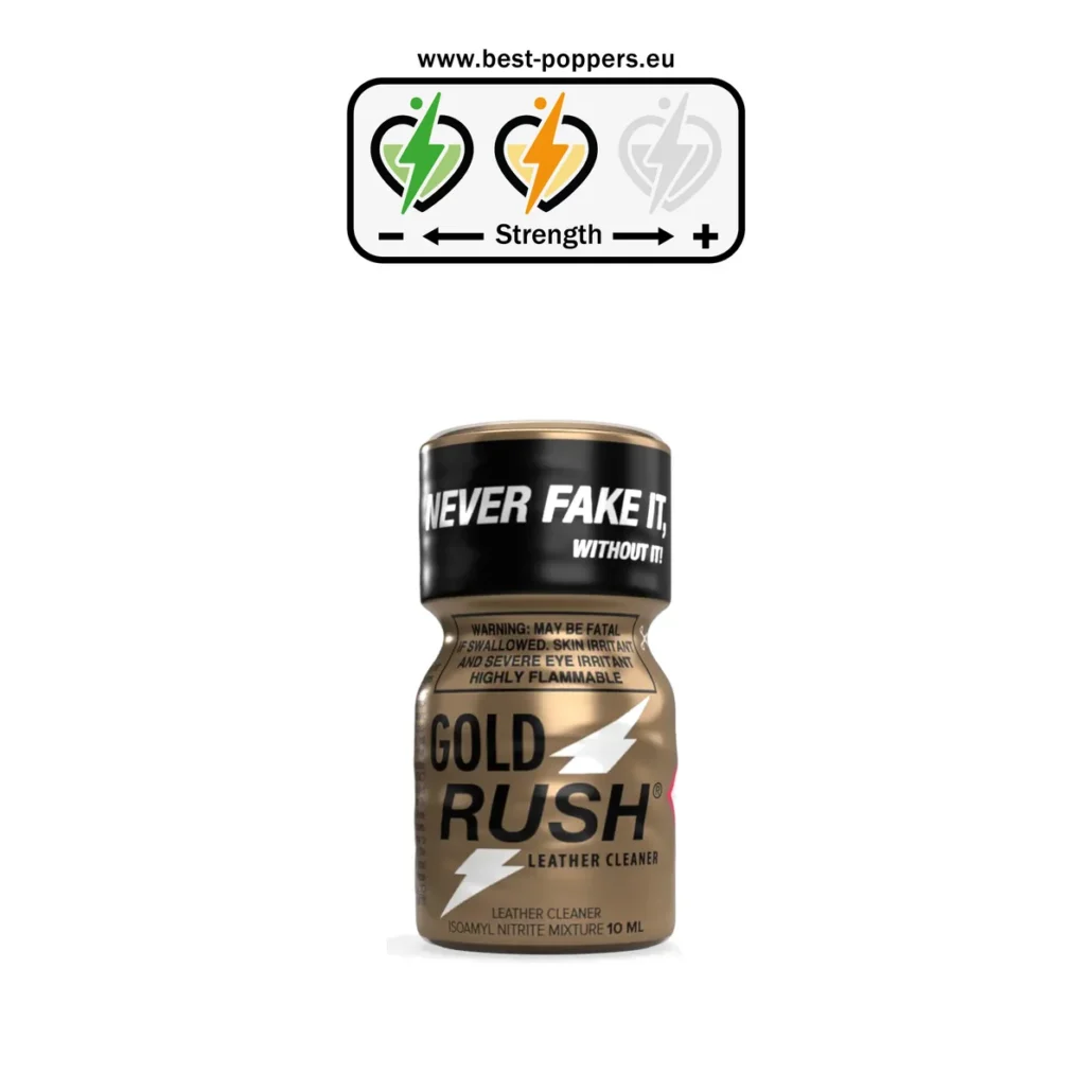 Gold Rush Poppers - 10ml - Isoamyl Nitrite product image
