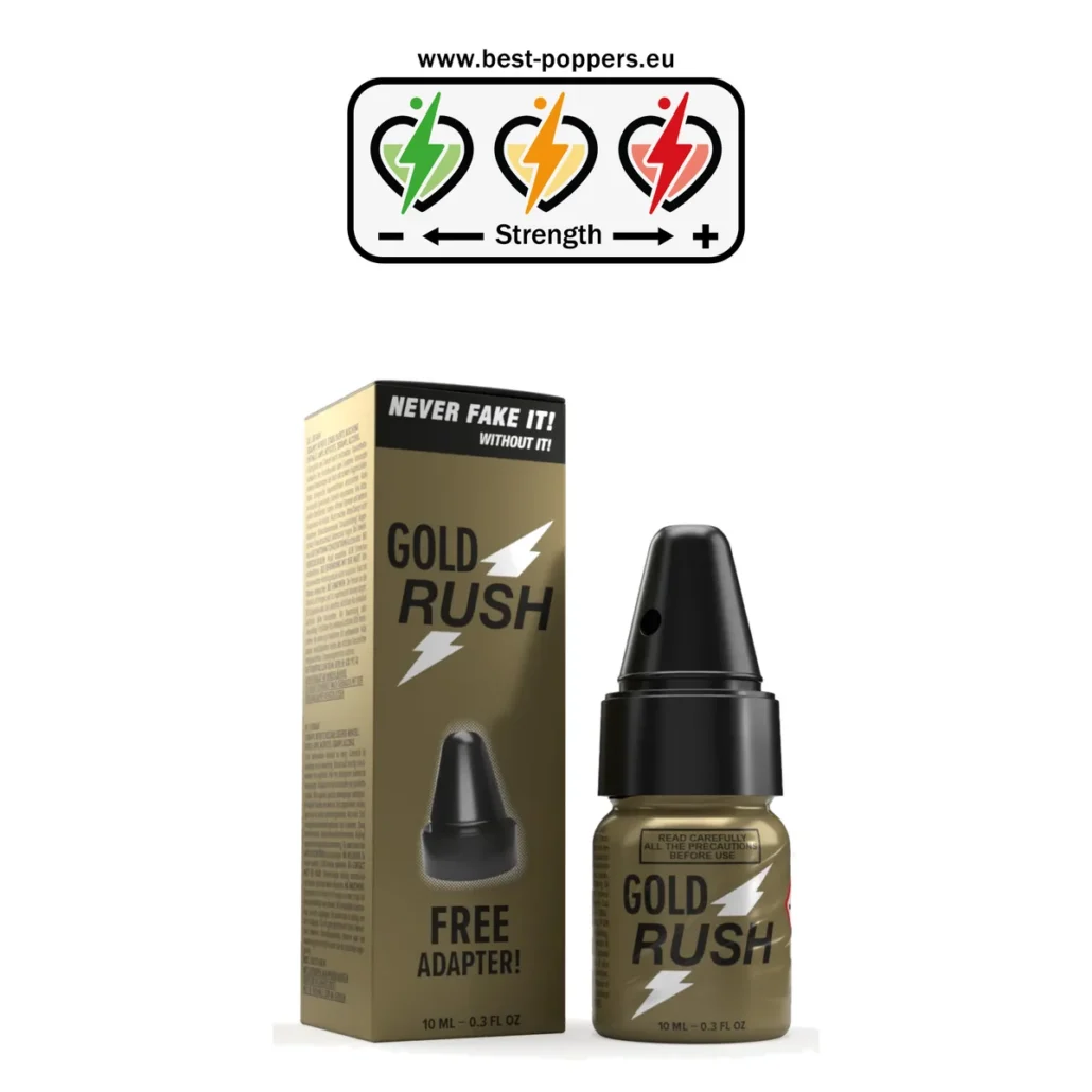 Gold Rush Poppers - 10ml - Isopropyl Nitrite product image
