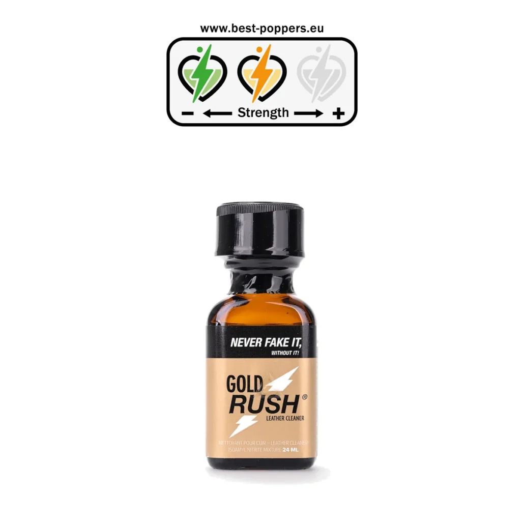 Gold Rush Poppers - 24ml - Isoamyl Nitrite product image