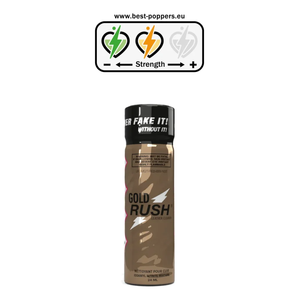 Gold Rush Poppers - 24ml - Isoamyl Nitrite product image