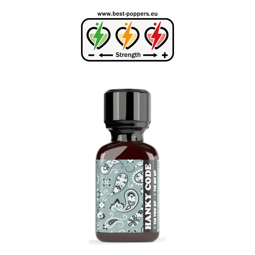 Hanky Code Poppers - 24ml - Isopropyl + Isoamyl Nitrite product image