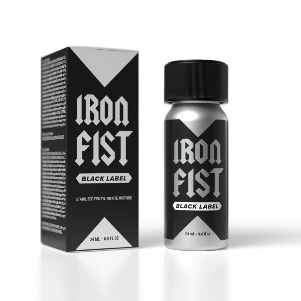 Iron FIST Black Label Poppers - 30ml - Pentyl Nitrite product image