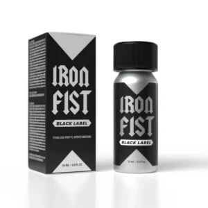 Iron FIST Black Label Poppers - 30ml - Pentyl Nitrite product image