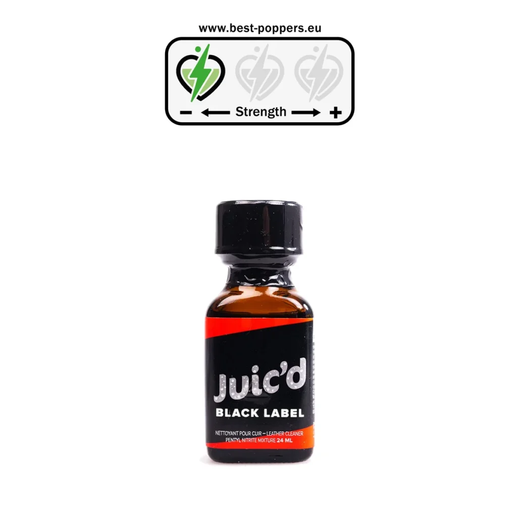 Juic'd Black Label Poppers - 24ml - Pentyl Nitrite + Butanol product image