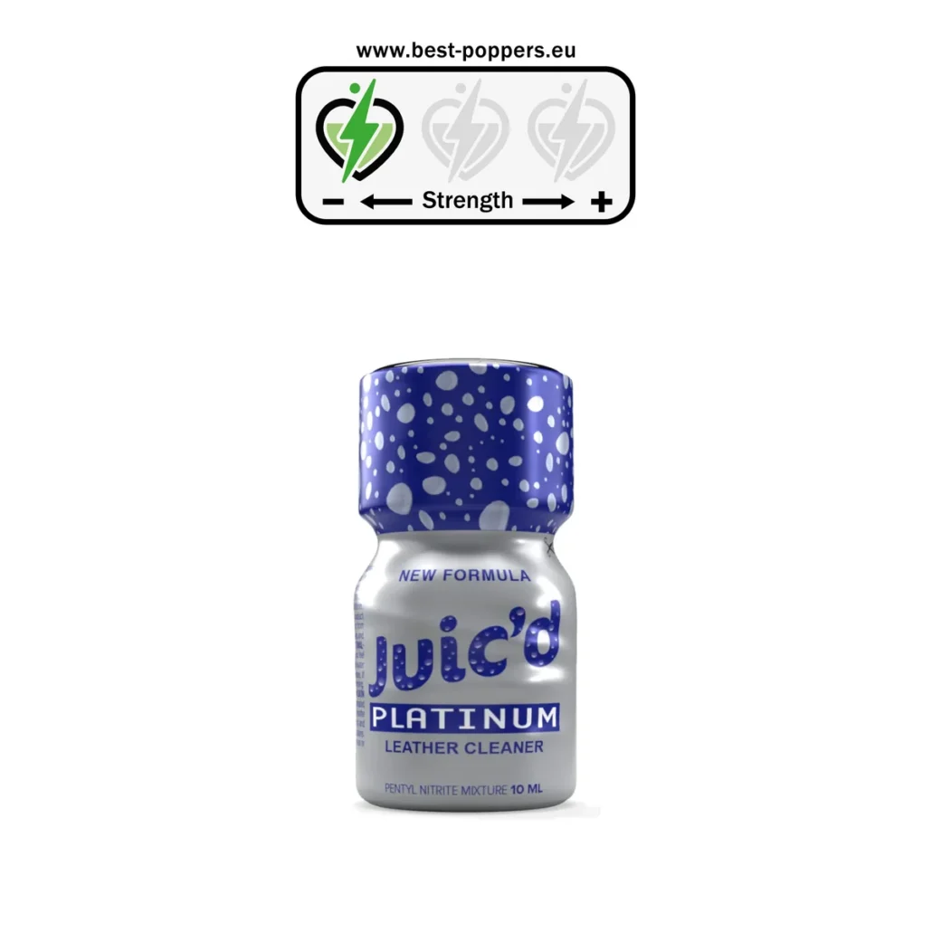 Juic'd Platinum Poppers - 10ml - Pentyl Nitrite product image