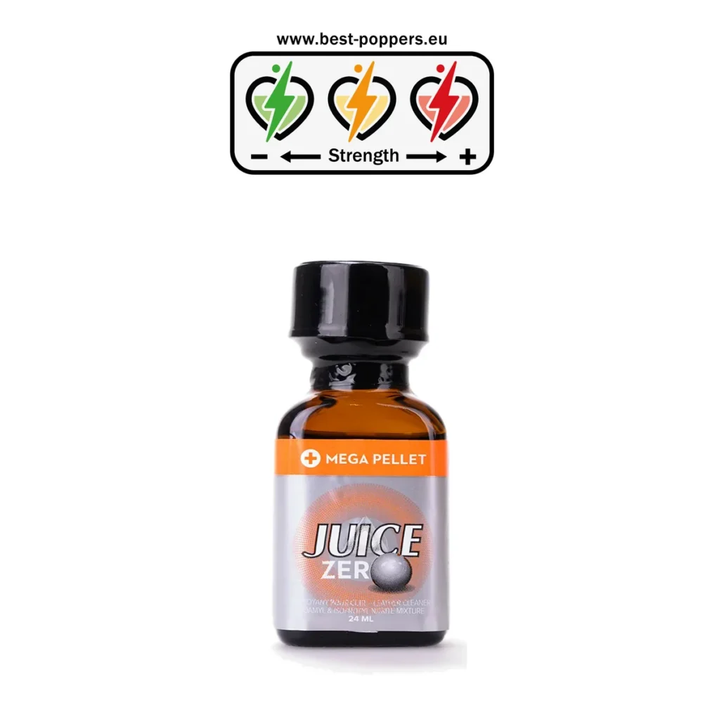Juic'd Zero With Pellet Poppers - 24ml - Isopropyl + Isoamyl Nitrite product image