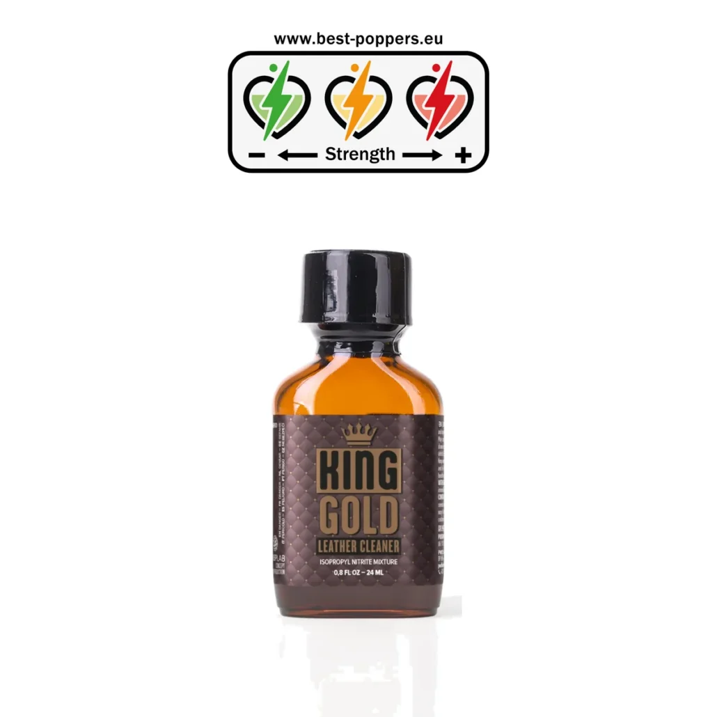 King Gold Poppers - 24ml - Isopropyl Nitrite product image