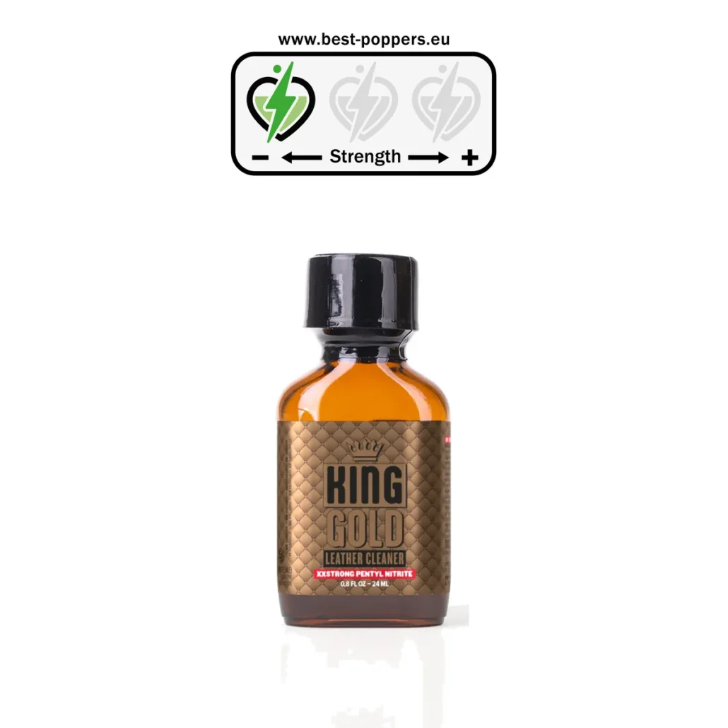 King Gold Poppers - 24ml - Pentyl Nitrite product image