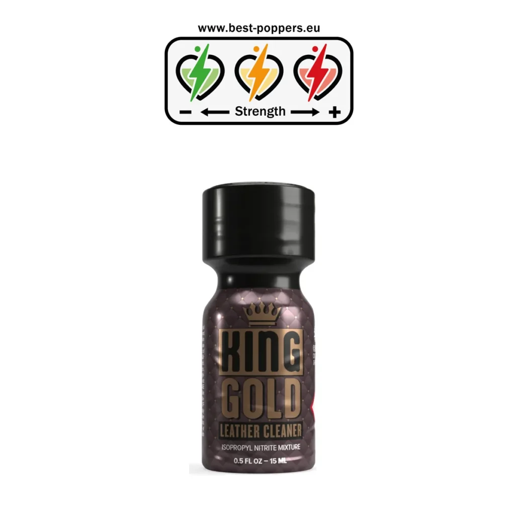 King Gold Black Label Poppers - 15ml - Isopropyl Nitrite product image
