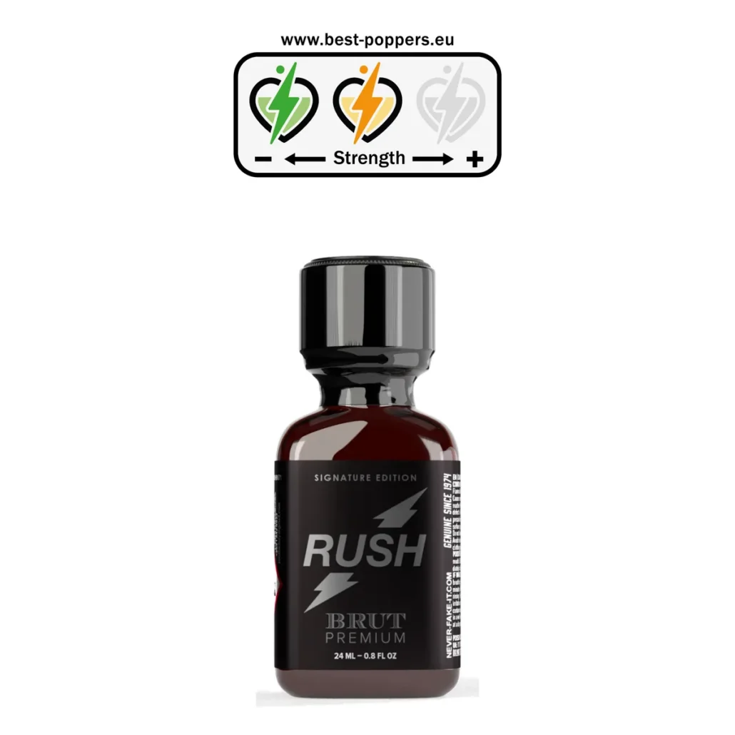 Rush Black Label Poppers - 24ml - Isoamyl Nitrite product image