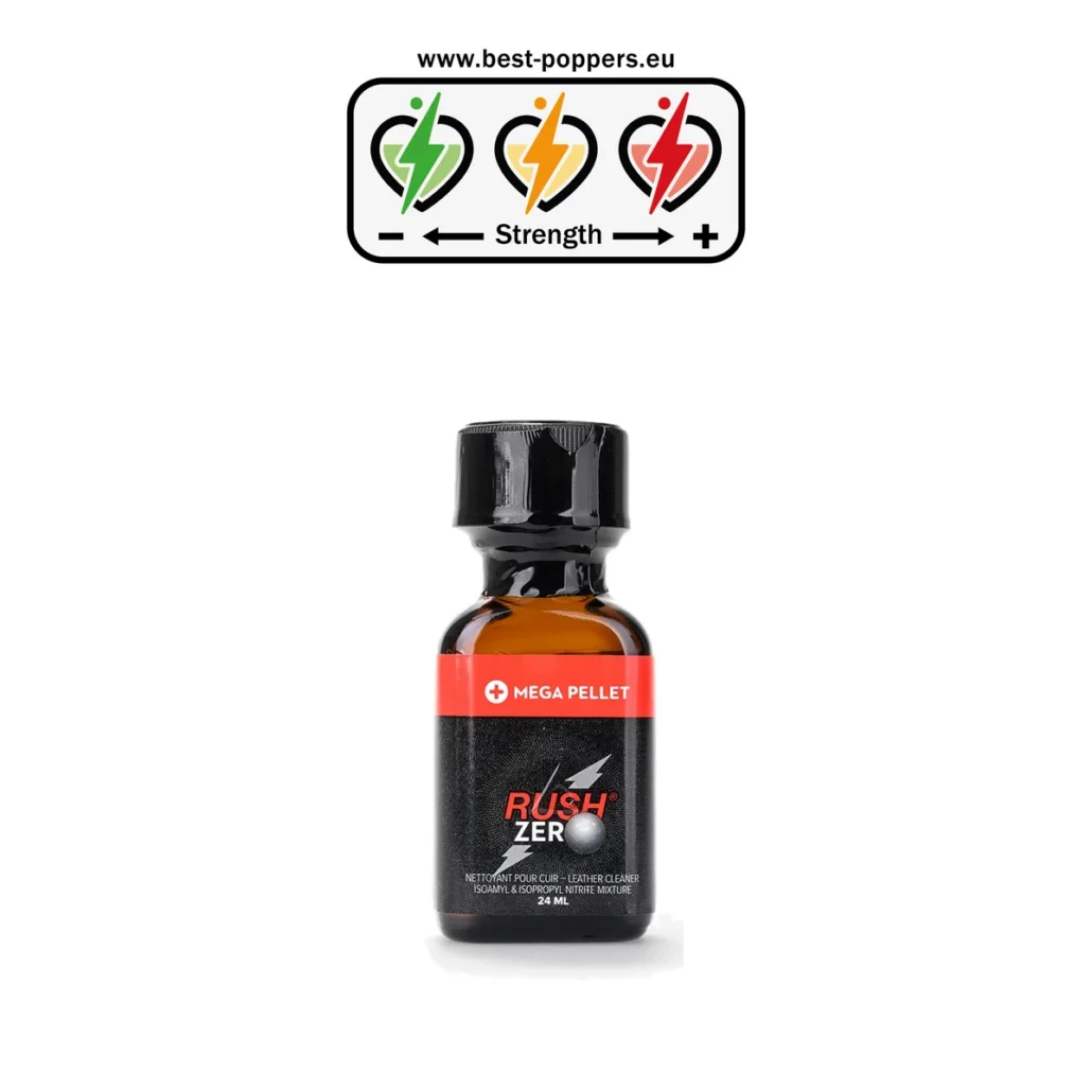 Rush Zero With Pellet Poppers - 24ml - Isopropyl + Isoamyl Nitrite product image