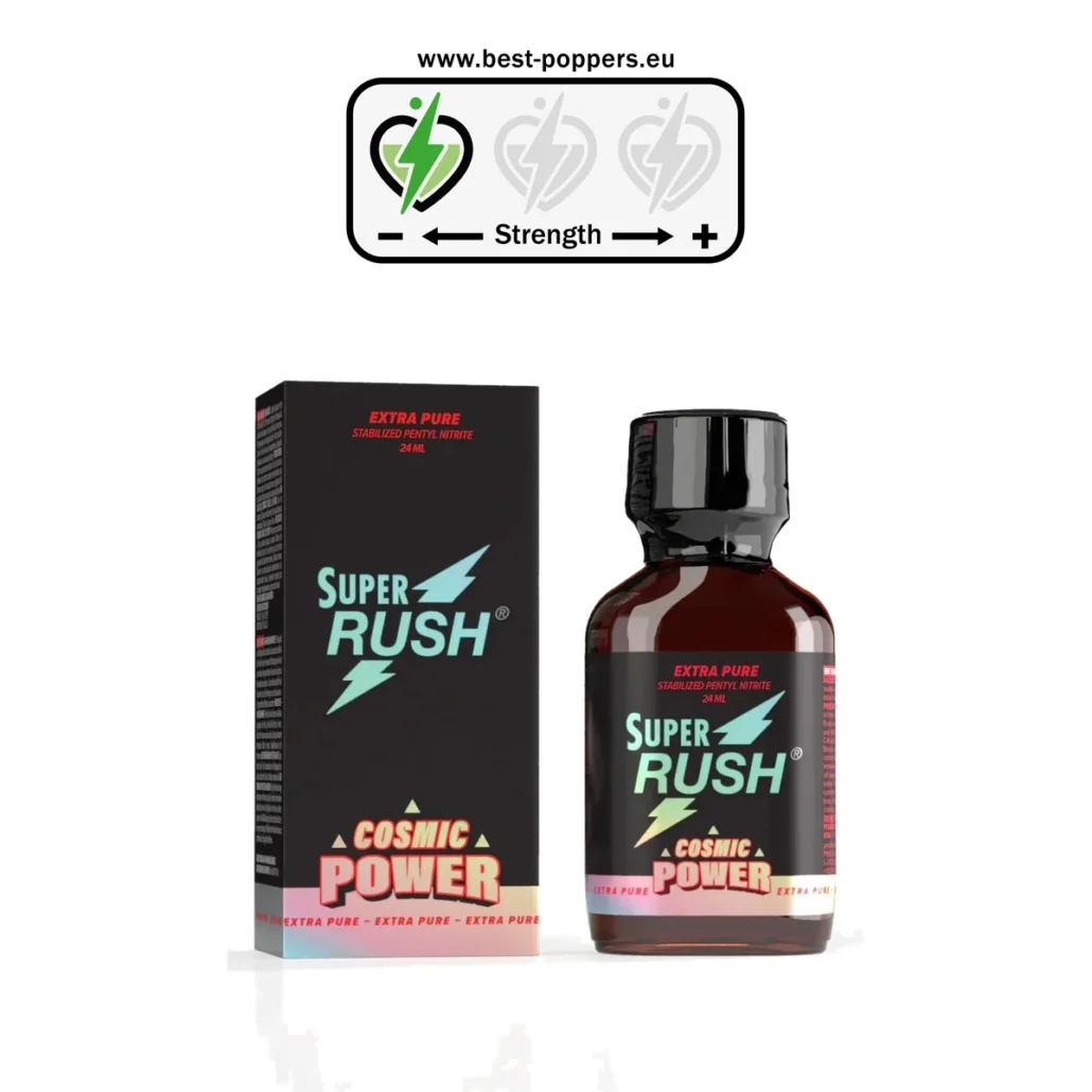 Super Rush Black Label Power Poppers - 24ml - Pentyl Nitrite product image